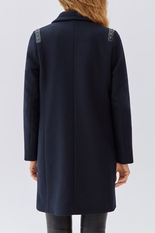Manteau en laine - Bleu marine - IKKS