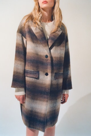 Manteau - Marron et beige - IKKS