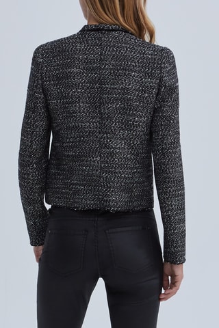 Veste en tweed - Noir - IKKS