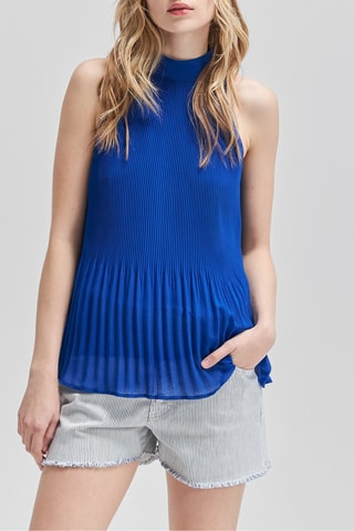 Top - Bleu - IKKS