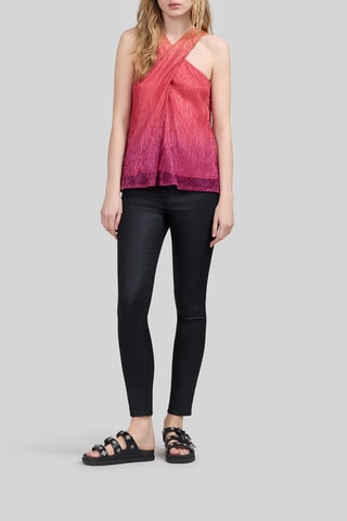 Top - Orange et rose - IKKS