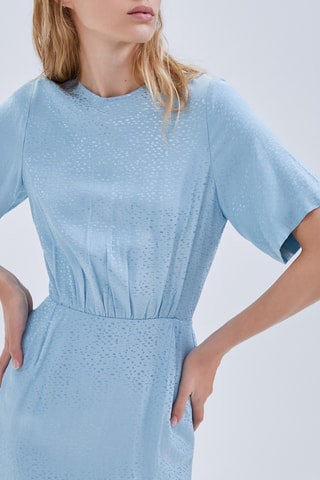 Robe droite - Bleu clair - IKKS