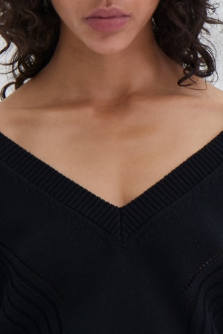Robe pull - Noir - IKKS