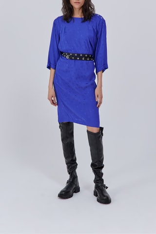 Robe droite - bleu électrique - IKKS