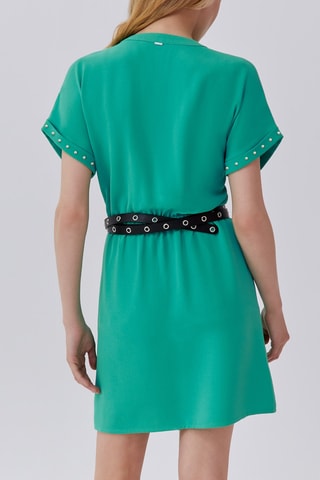 Robe portefeuille - Turquoise - IKKS