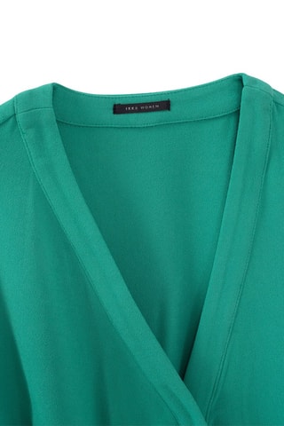 Robe portefeuille - Turquoise - IKKS