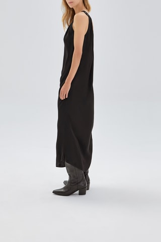 Robe asymétrique - Noir - IKKS