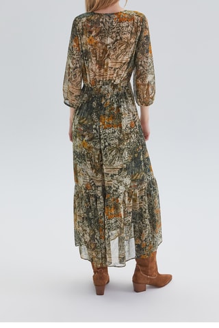 Robe longue - Vert - IKKS