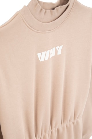 Robe sweat - Beige - IKKS Junior