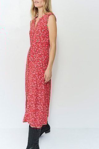 Robe chemise - Rouge - One Step