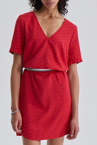 Robe droite - Fuchsia - IKKS