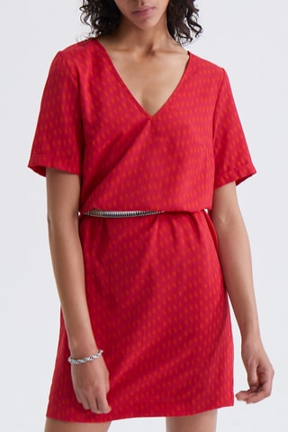 Robe droite - Fuchsia - IKKS