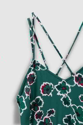 Robe longue - Vert - IKKS