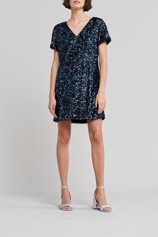 Robe droite - Bleu - IKKS