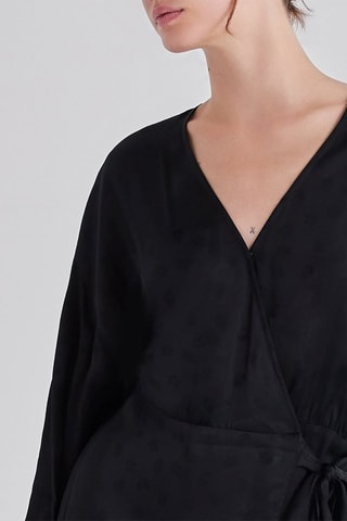 Robe portefeuille - Noir - IKKS