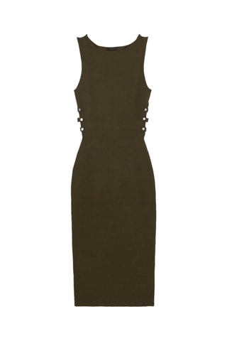 Robe fourreau - Kaki - IKKS