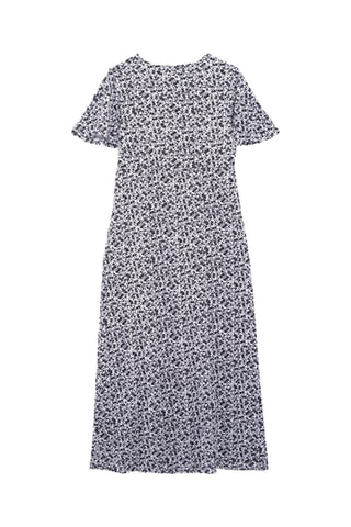 Robe longue - Blanc et noir - IKKS