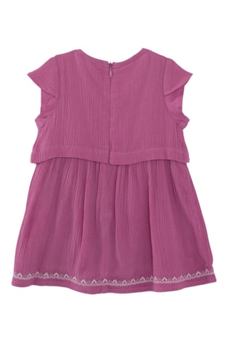 Robe trompe-l'œil - Mauve - IKKS