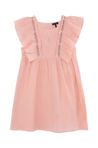 Robe volantée - Rose - IKKS