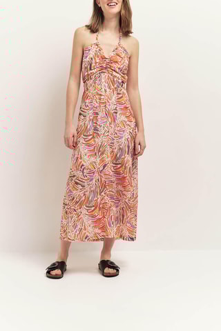 Robe midi - Corail - One Step