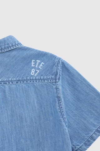 Chemise en jean - Bleu - IKKS Junior