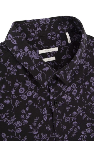Chemise slim - Violet - IKKS