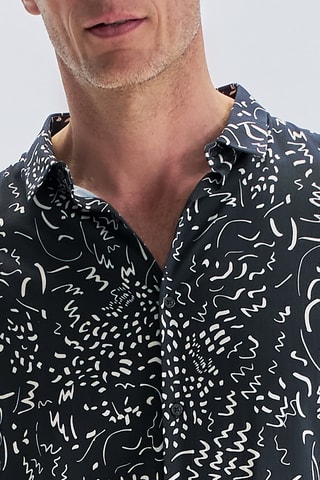 Chemise regular - Bleu marine - IKKS