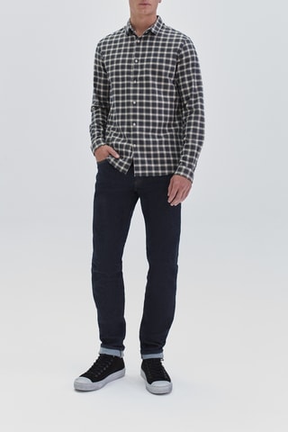 Chemise slim - Bleu marine - IKKS