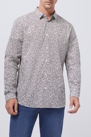 Chemise slim - Kaki - IKKS