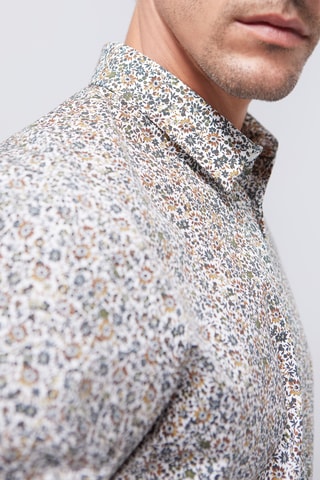 Chemise slim - Kaki - IKKS