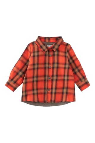 Chemise - Corail et taupe - IKKS Junior