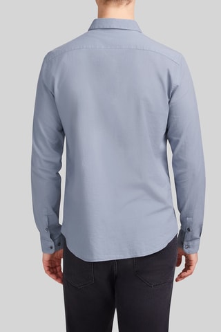 Chemise slim - Bleu - IKKS