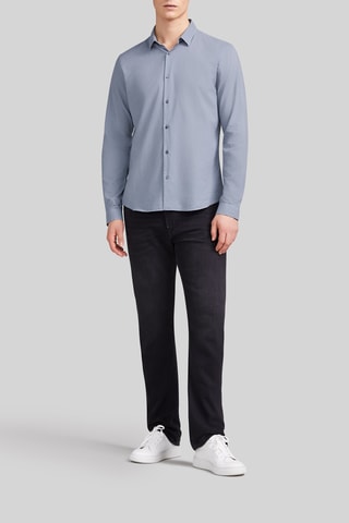 Chemise slim - Bleu - IKKS