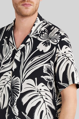 Chemise regular - Noir - IKKS