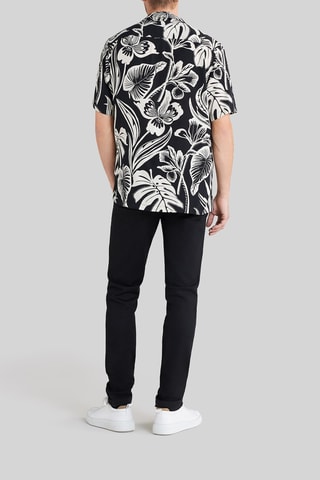 Chemise regular - Noir - IKKS
