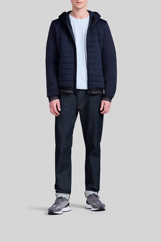 Doudoune à capuche - Bleu marine - IKKS