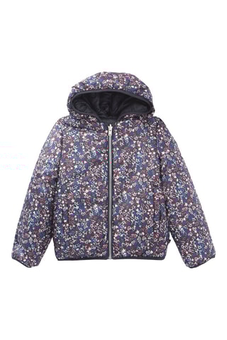 Doudoune réversible à capuche - Bleu - IKKS