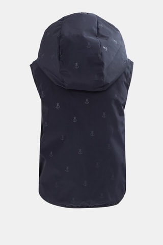 Doudoune réversible sans manches à capuche - Bleu - IKKS