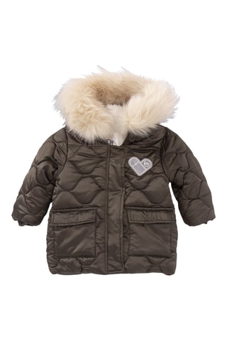 Doudoune à capuche - Kaki - IKKS Junior