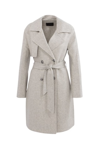 Trench en laine - Ecru - IKKS