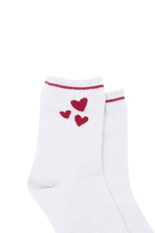 3 paires de chaussettes - Blanc - IKKS