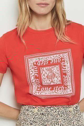 T-shirt - Orange - One Step