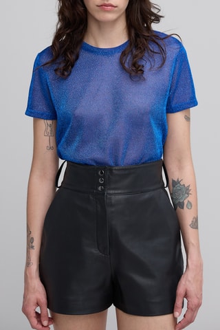 T-shirt - Bleu cobalt - IKKS