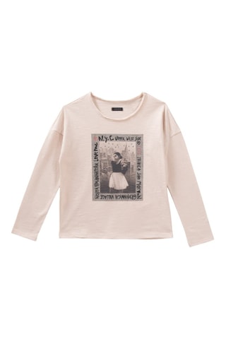 T-shirt - Beige - IKKS
