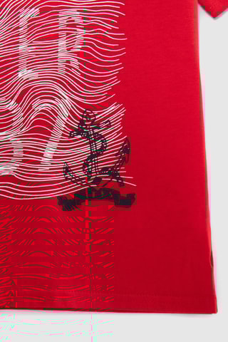 T-shirt - Rouge - IKKS