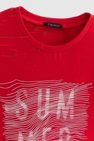 T-shirt - Rouge - IKKS