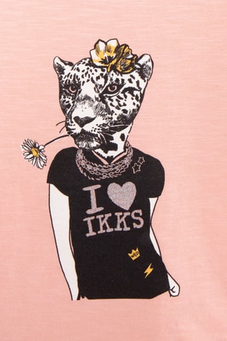 T-shirt - Rose - IKKS