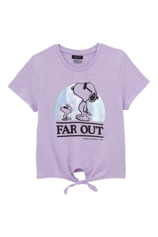 T-shirt Snoopy - Violet - IKKS