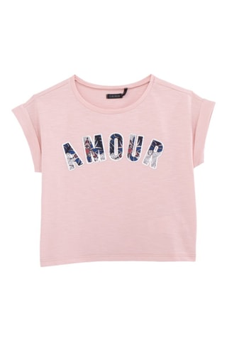 T-shirt - Rose - IKKS
