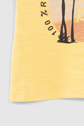 T-shirt - Jaune - IKKS
